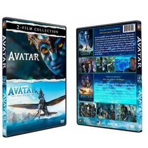 Avatar: The Way of Water season 1-2 DVD 2-movies Brand New region 1